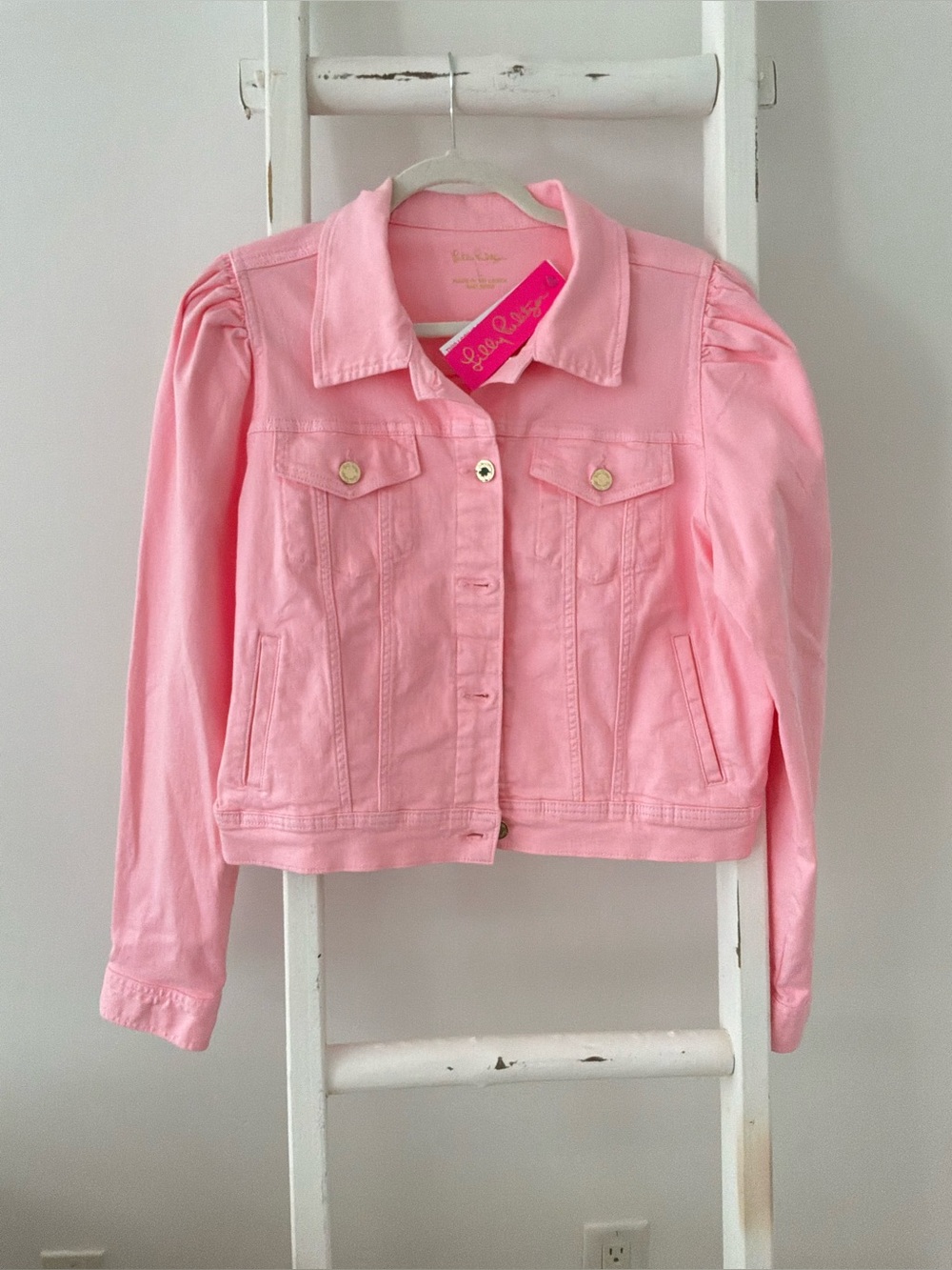 Lilly Pulitzer Pink women’s Denim Jacket